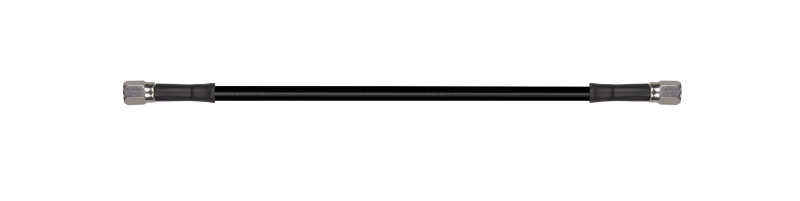 Picture of Goodridge 21in Universal Brake Line Assembly w/SS Fittings & Black Hose