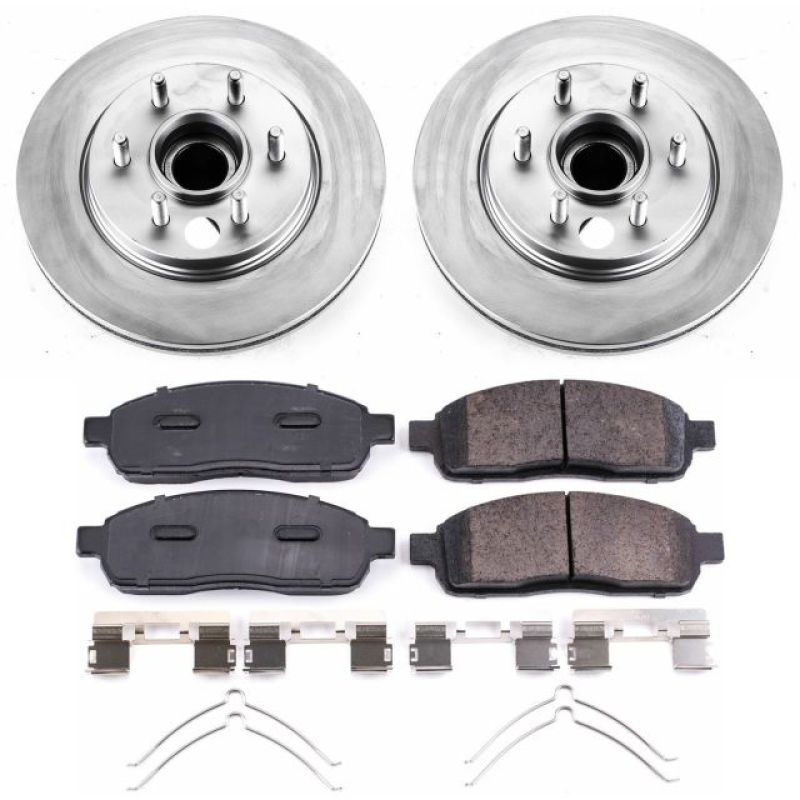 Picture of Power Stop 06-08 Lincoln Mark LT Front Z17 Coated Brake Kit