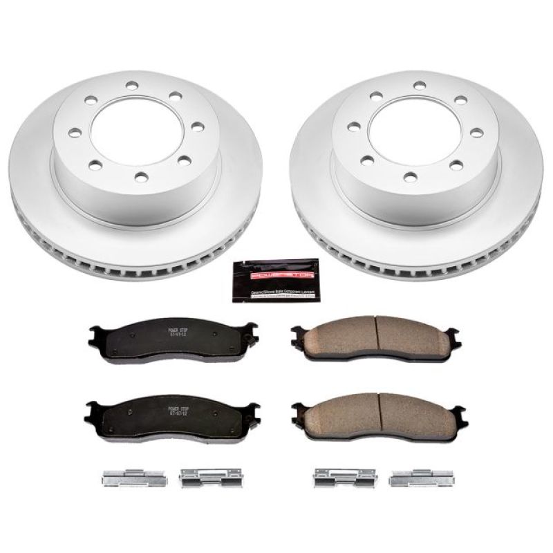 Picture of Power Stop 03-08 Dodge Ram 3500 Front Z17 Coated Brake Kit