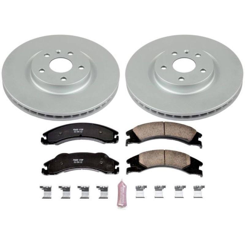 Picture of Power Stop 17-18 Ford E-450 Super Duty Rear Z17 Coated Brake Kit