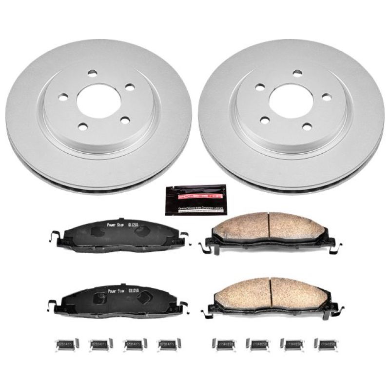 Picture of Power Stop 11-12 Ram 3500 Rear Z17 Coated Brake Kit