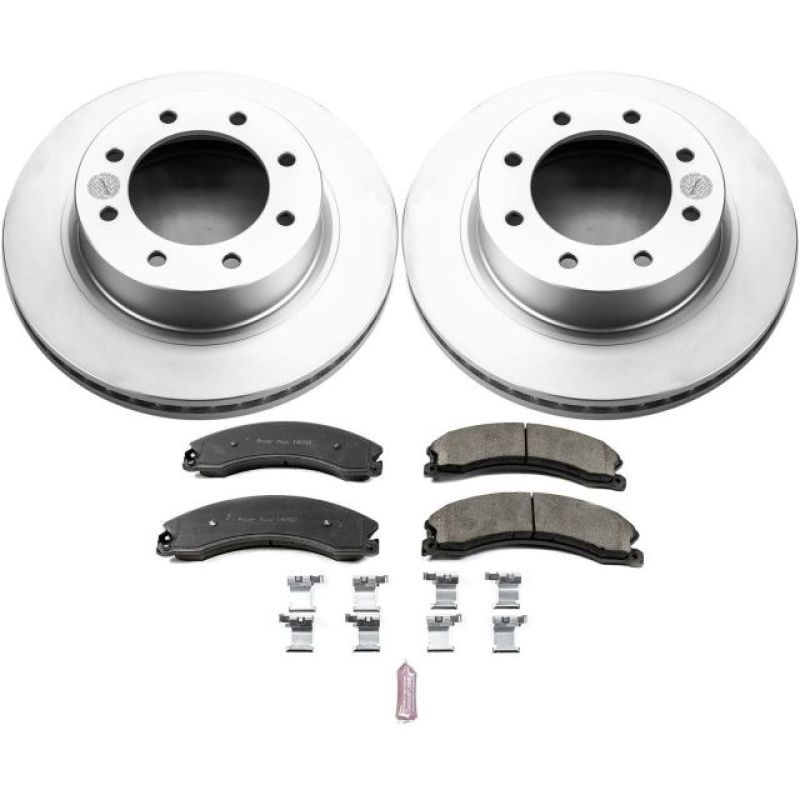 Picture of Power Stop 12-21 Nissan NV3500 Front Z17 Coated Brake Kit
