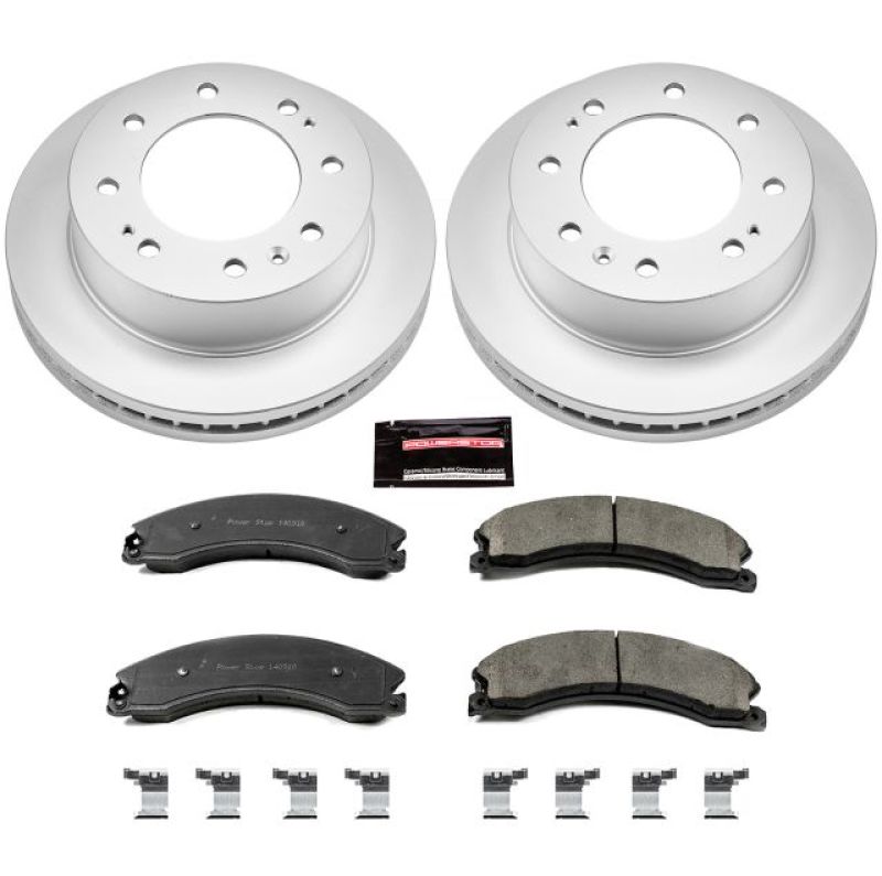 Picture of Power Stop 12-19 GMC Sierra 3500 HD Front Z17 Coated Brake Kit