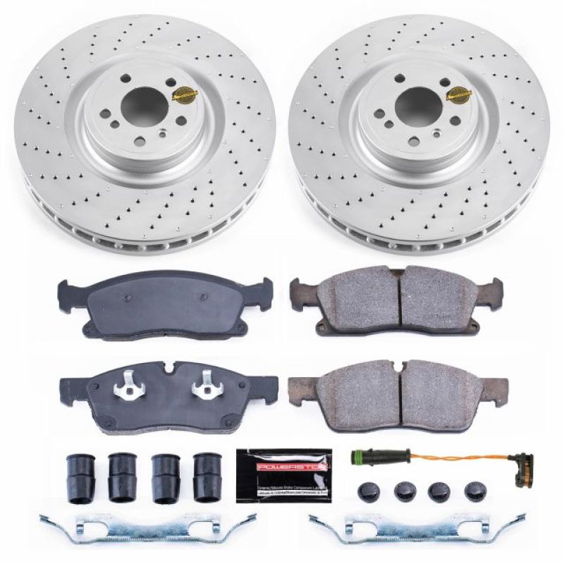 Picture of Power Stop 13-16 Mercedes-Benz GL450 Front Z23 Coated Brake Kit