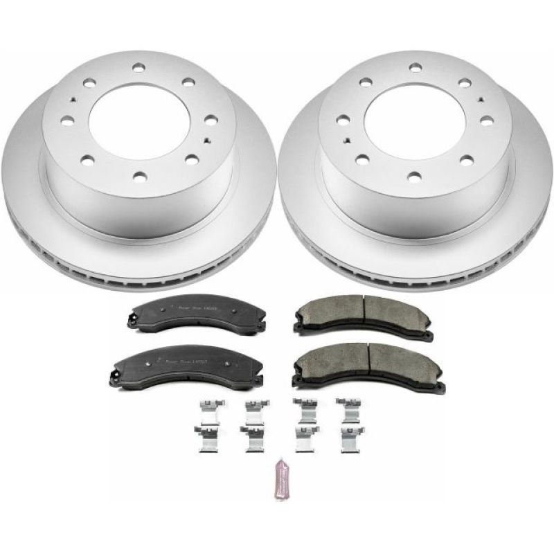 Picture of Power Stop 15-19 GMC Sierra 2500 HD Rear Z17 Coated Brake Kit