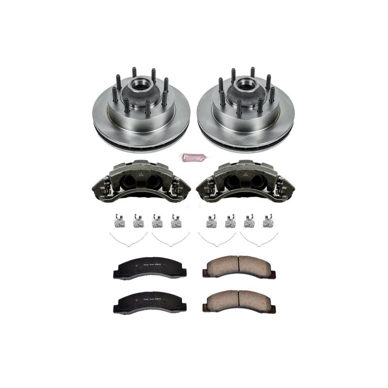 Picture of Power Stop 03-04 Ford F-350 Super Duty Front Autospecialty Kit w/Cals