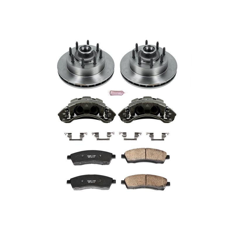 Picture of Power Stop 99-02 Ford F-350 Super Duty Front Autospecialty Kit w/Cals