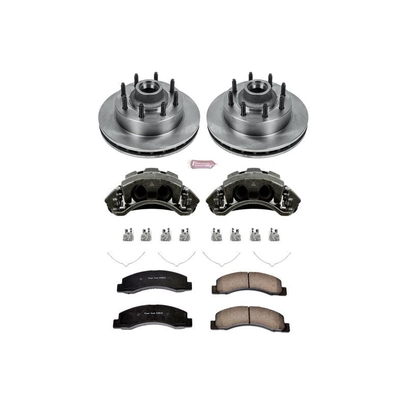 Picture of Power Stop 99-02 Ford F-350 Super Duty Front Autospecialty Kit w/Cals
