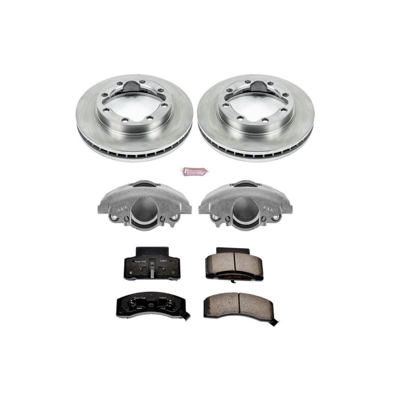 Picture of Power Stop 90-00 GMC K3500 Front Autospecialty Kit w/Cals
