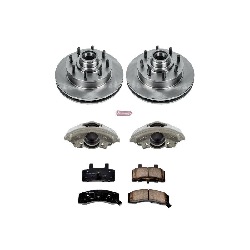 Picture of Power Stop 96-02 GMC Savana 3500 Front Autospecialty Kit w/Cals