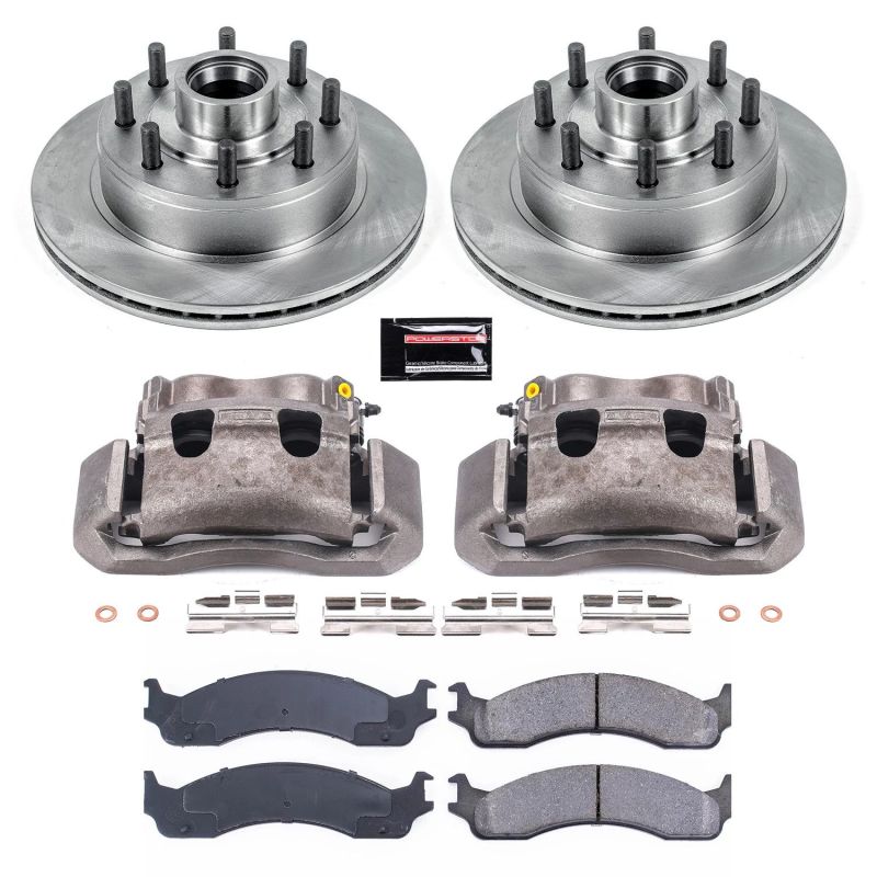 Picture of Power Stop 01-02 Ford E-350 Super Duty Front Autospecialty Kit w/Cals