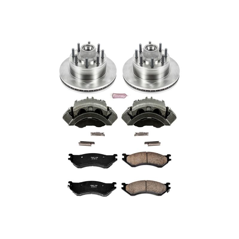 Picture of Power Stop 2004 Ford F-150 Heritage Front Autospecialty Kit w/Cals