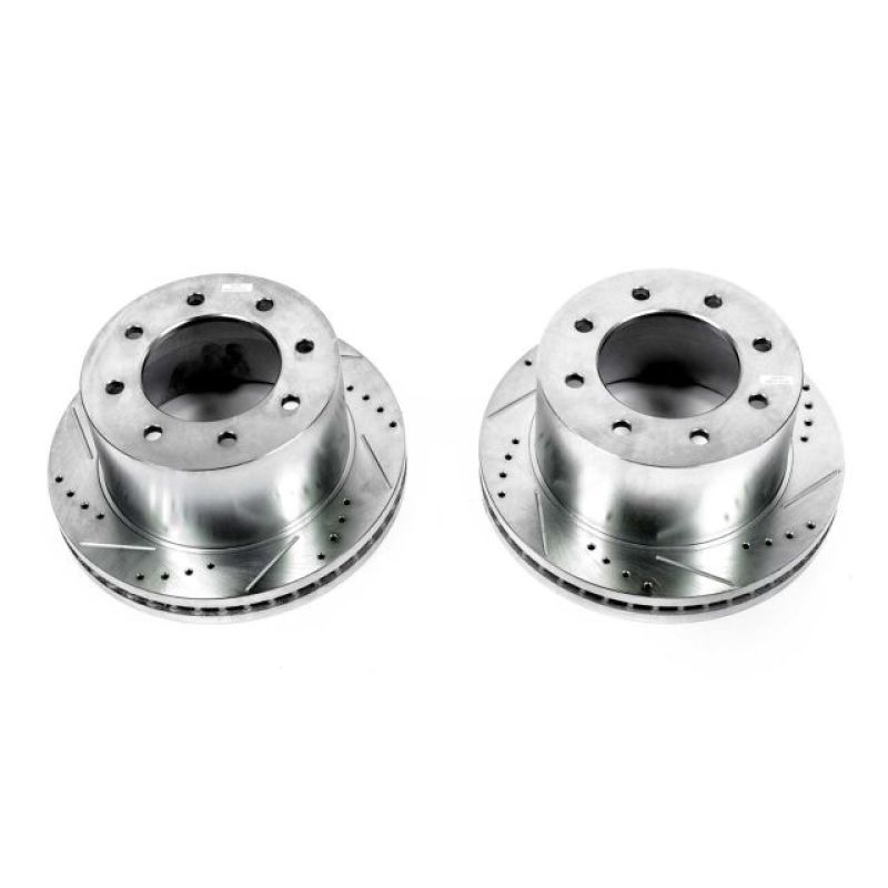 Picture of Power Stop 11-20 GMC Sierra 3500 HD Rear Drilled & Slotted Rotor - Pair
