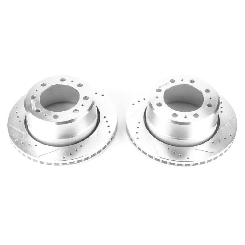 Picture of Power Stop 13-22 Ram 3500 Rear Drilled & Slotted Rotor - Pair