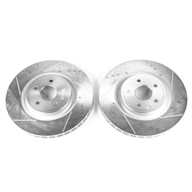Picture of Power Stop 12-20 Jeep Grand Cherokee Front Drilled & Slotted Rotor - Pair