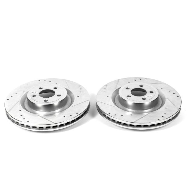 Picture of Power Stop 15-22 Ford Mustang Front Drilled & Slotted Rotor - Pair