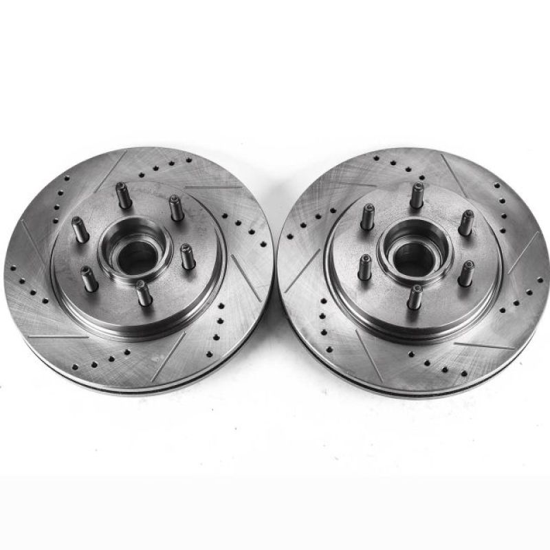 Picture of PowerStop PSB Evolution Drill/Slot Rotor Brake Rotors - AR8594XPR