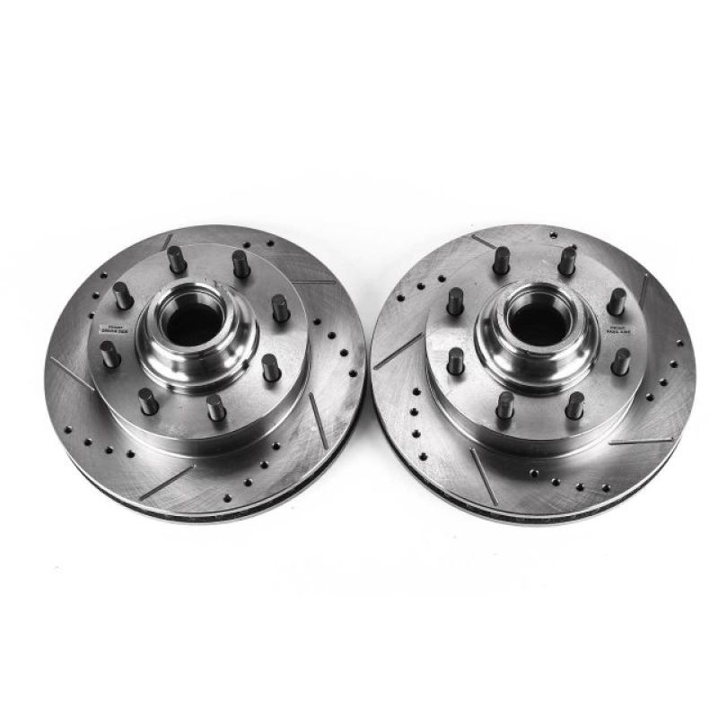 Picture of PowerStop PSB Evolution Drill/Slot Rotor Brake Rotors - AR8627XPR