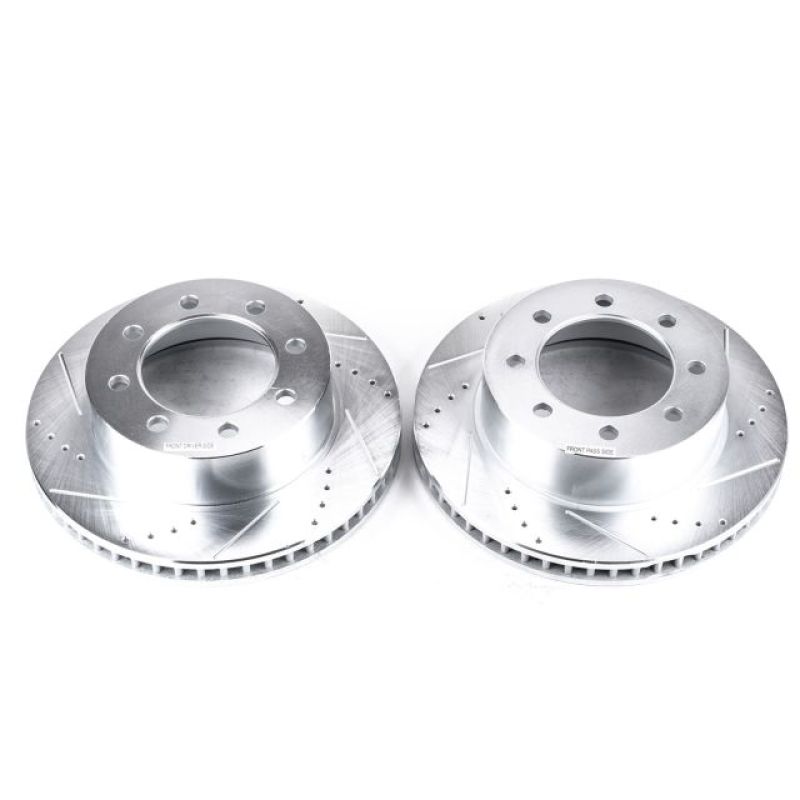Picture of Power Stop 03-08 Dodge Ram 3500 Front Drilled & Slotted Rotor - Pair