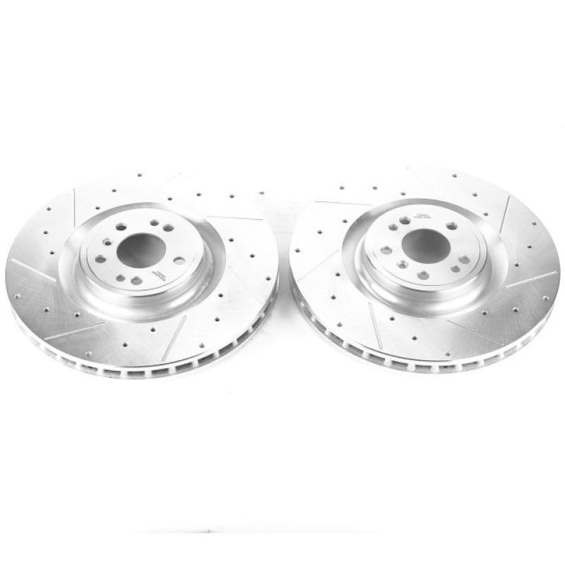 Picture of Power Stop 12-15 Mercedes-Benz ML63 AMG Front Drilled & Slotted Rotor - Pair