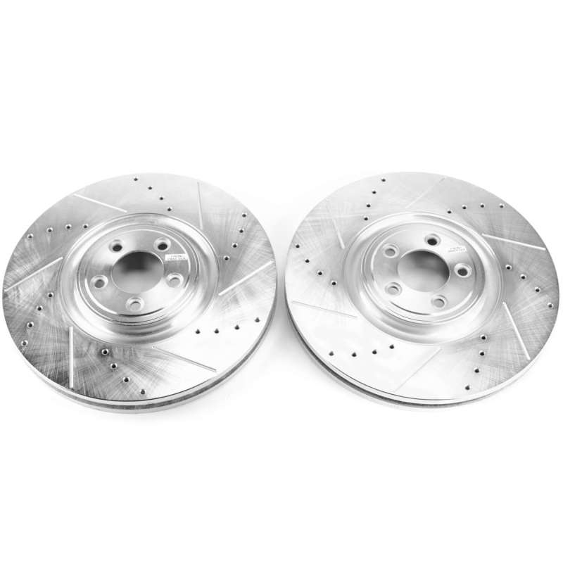 Picture of Power Stop 12-15 Jaguar XKR-S Front Drilled & Slotted Rotor - Pair