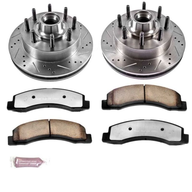 Picture of Power Stop 03-04 Ford F-350 Super Duty Front Z36 Truck & Tow Brake Kit