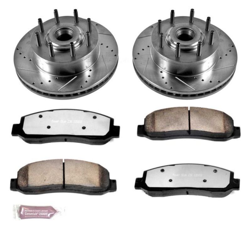 Picture of Power Stop 05-07 Ford F-350 Super Duty Front Z36 Truck & Tow Brake Kit