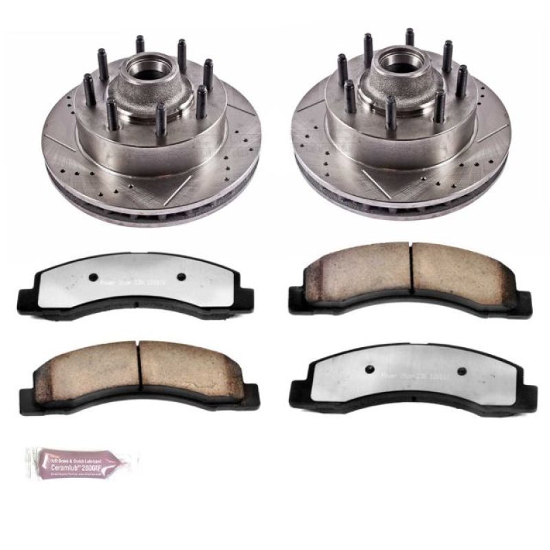 Picture of Power Stop 99-02 Ford F-350 Super Duty Front Z36 Truck & Tow Brake Kit