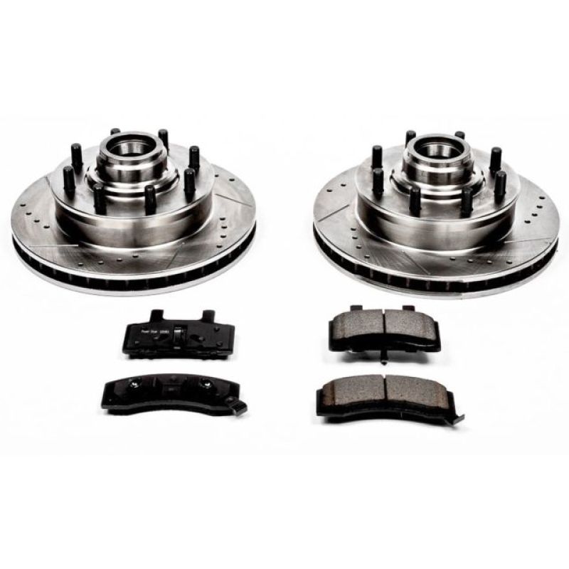 Picture of Power Stop 96-02 GMC Savana 3500 Front Z23 Evolution Brake Kit