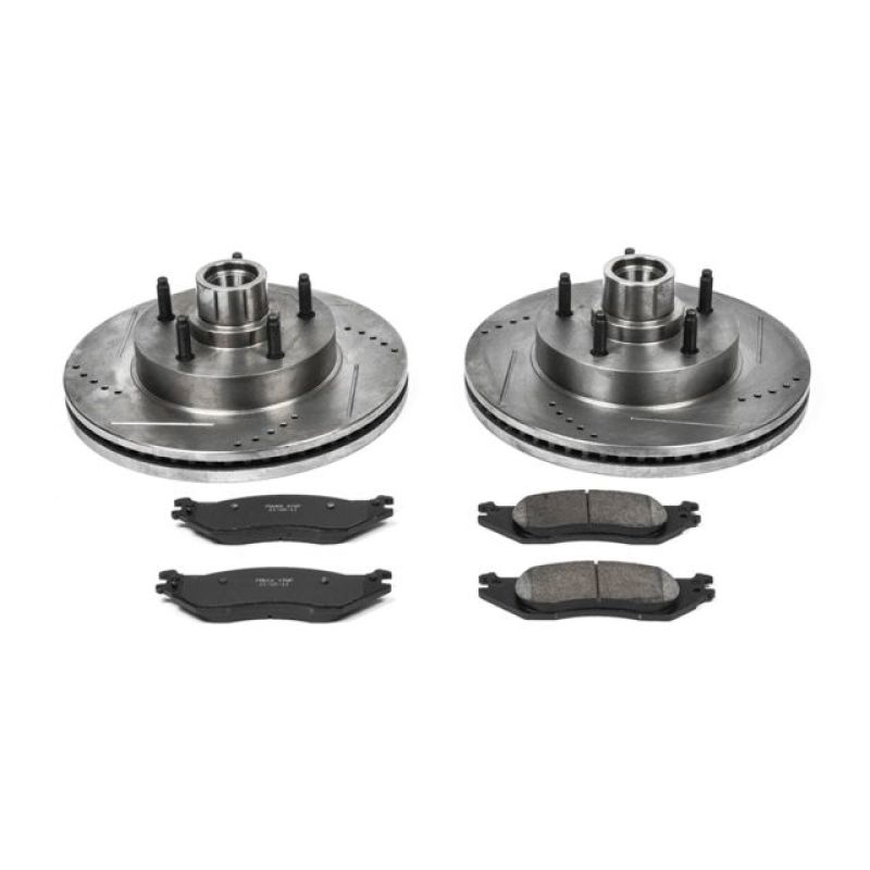 Picture of Power Stop 04-05 Ford E-150 Club Wagon Front Z23 Evolution Brake Kit