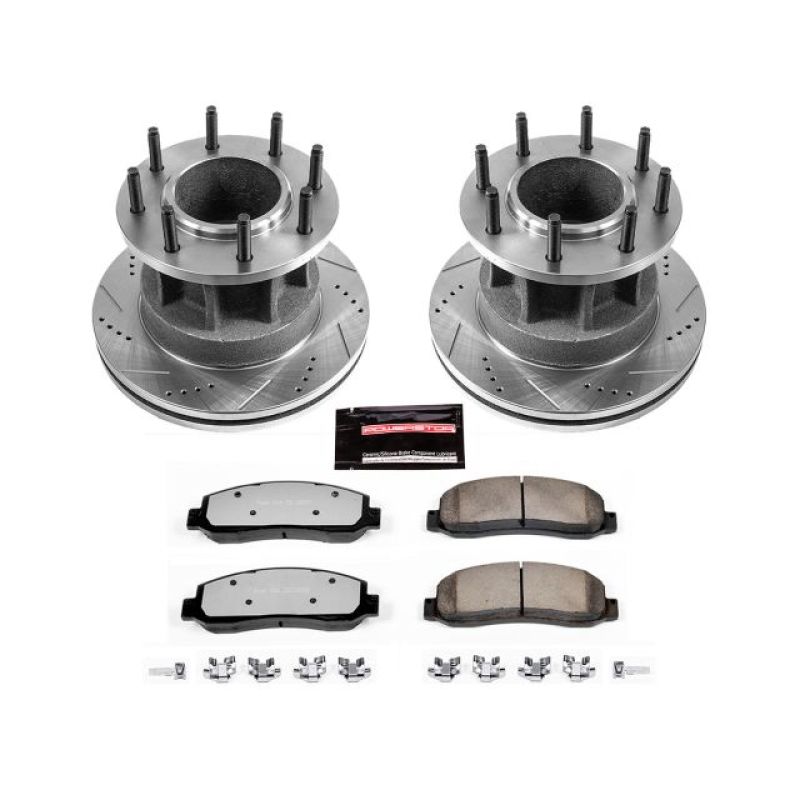 Picture of Power Stop 07-11 Ford F-350 Super Duty Front Z36 Truck & Tow Brake Kit