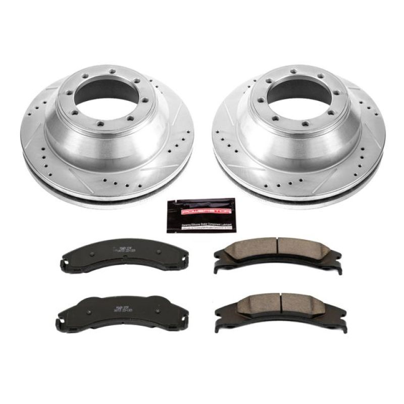 Picture of Power Stop 17-18 Ford E-450 Super Duty Rear Z23 Evolution Brake Kit