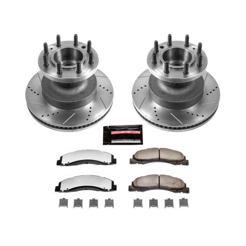 Picture of Power Stop 08-20 Ford E-450 Super Duty Front Z36 Truck & Tow Brake Kit