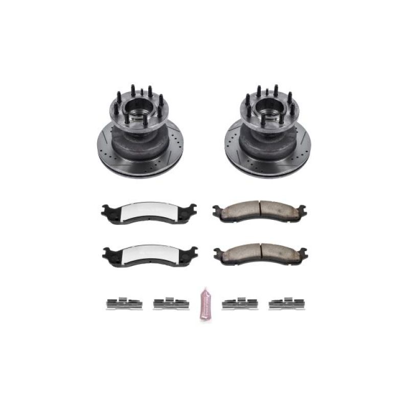 Picture of Power Stop 03-07 Ford E-450 Super Duty Front Z36 Truck & Tow Brake Kit