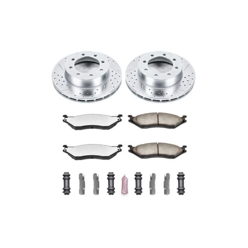 Picture of Power Stop 99-04 Ford F-550 Super Duty Front Z36 Truck & Tow Brake Kit