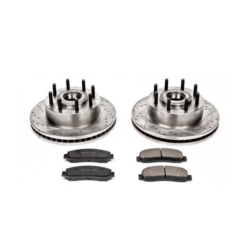 Picture of Power Stop 07-10 Ford F-350 Super Duty Front Z23 Evolution Brake Kit