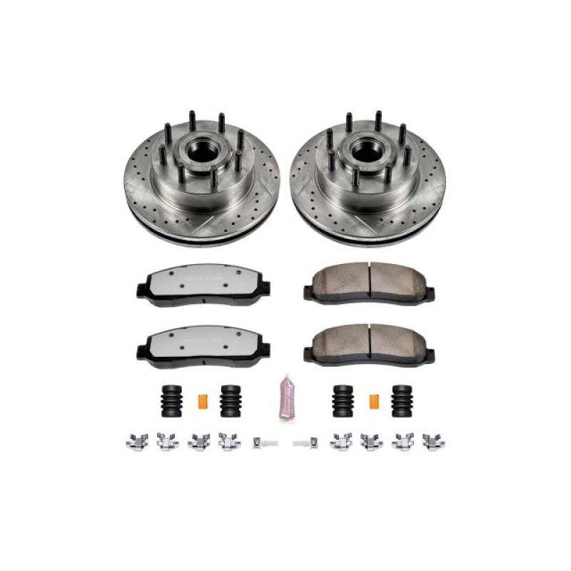 Picture of Power Stop 07-10 Ford F-350 Super Duty Front Z36 Truck & Tow Brake Kit