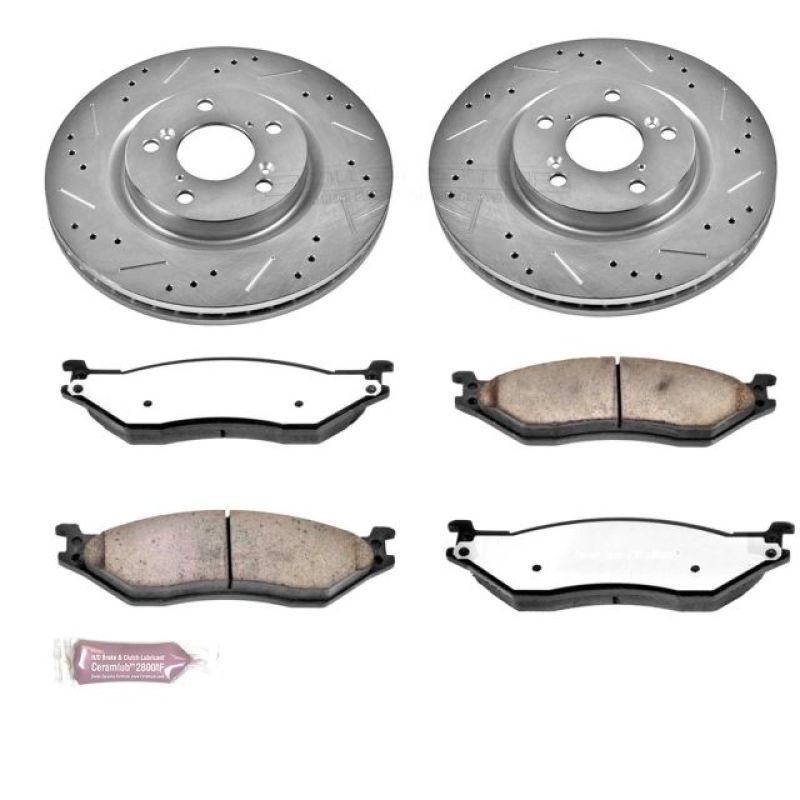 Picture of Power Stop 05-16 Ford F-550 Super Duty Front Z36 Truck & Tow Brake Kit