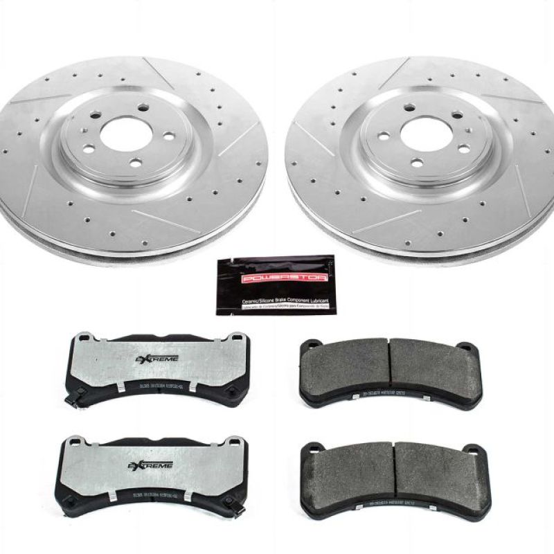 Picture of Power Stop 13-14 Ford Mustang Front Z26 Street Brake Kit