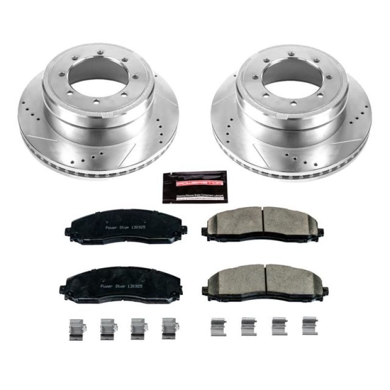 Picture of Power Stop 13-16 Ford F-450 Super Duty Rear Z23 Evolution Brake Kit