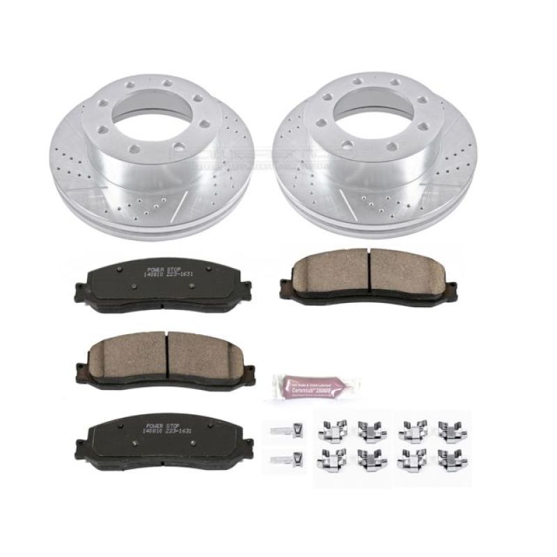 Picture of Power Stop 2012 Ford F-350 Super Duty Front Z23 Evolution Brake Kit
