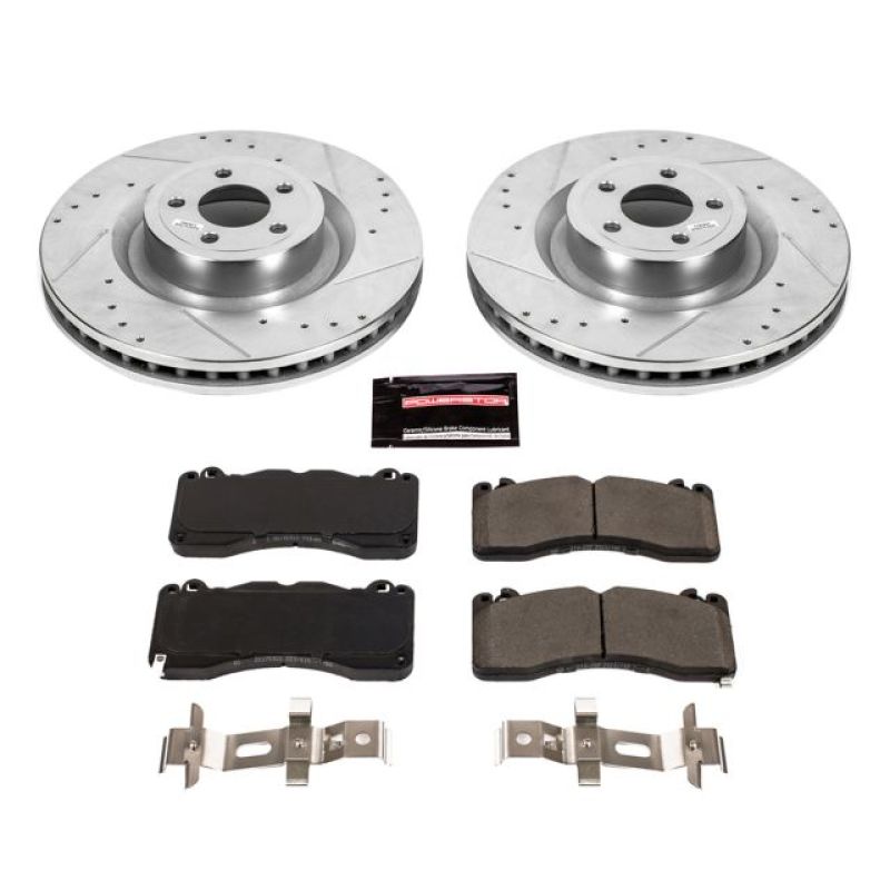 Picture of Power Stop 15-22 Ford Mustang Front Z23 Evolution Brake Kit