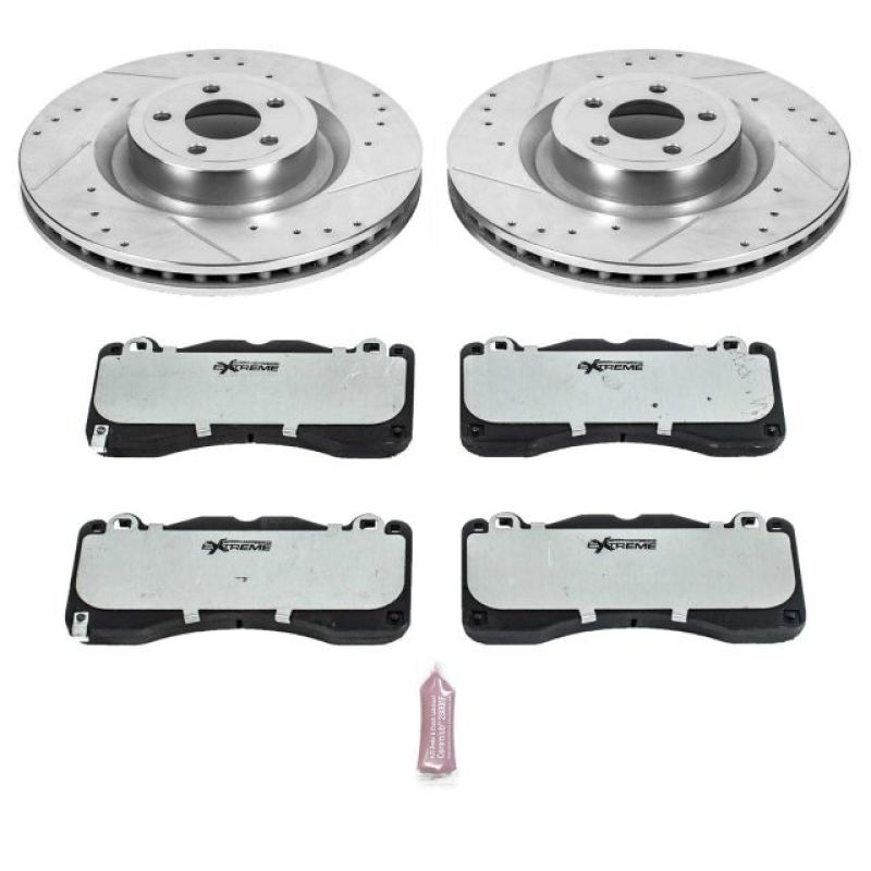 Picture of Power Stop 15-22 Ford Mustang Front Z26 Street Brake Kit