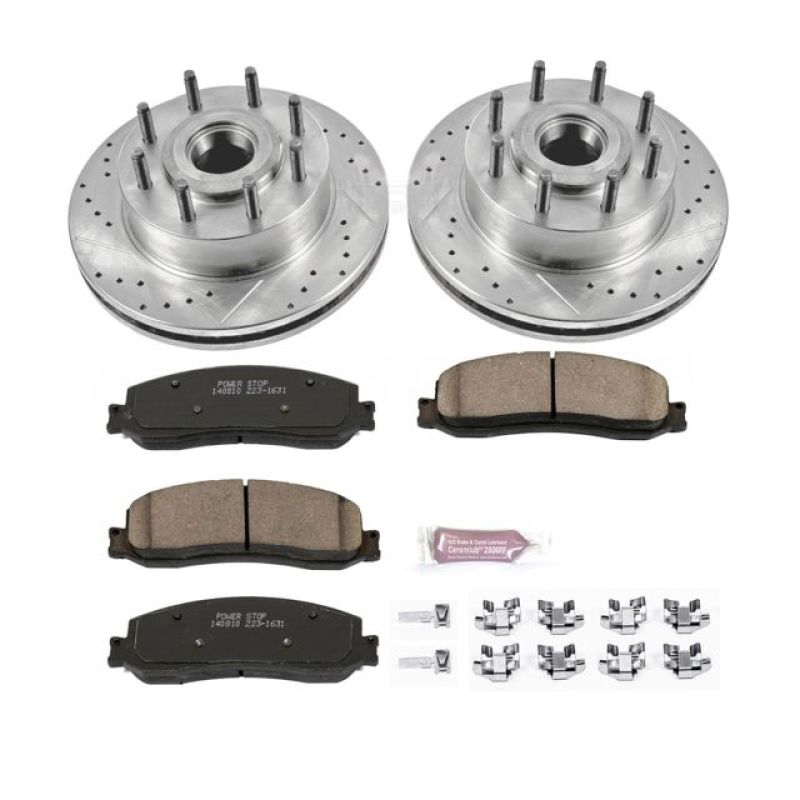 Picture of Power Stop 2012 Ford F-350 Super Duty Front Z23 Evolution Brake Kit