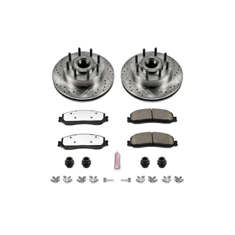 Picture of Power Stop 2012 Ford F-350 Super Duty Front Z36 Truck & Tow Brake Kit