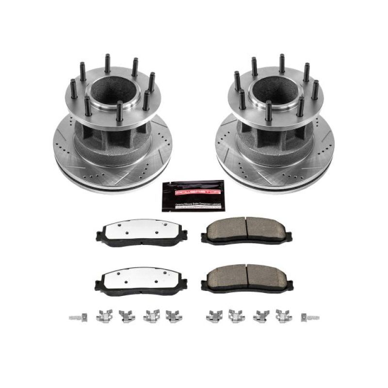 Picture of Power Stop 2012 Ford F-350 Super Duty Front Z36 Truck & Tow Brake Kit