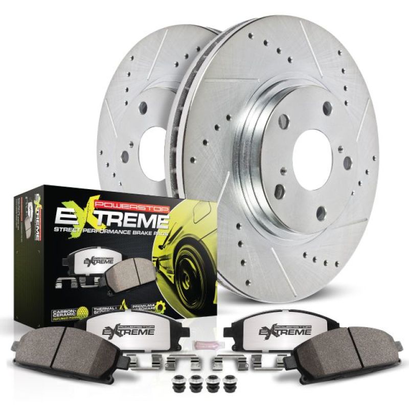 Picture of Power Stop 15-22 Ford Mustang Front Z26 Street Brake Kit