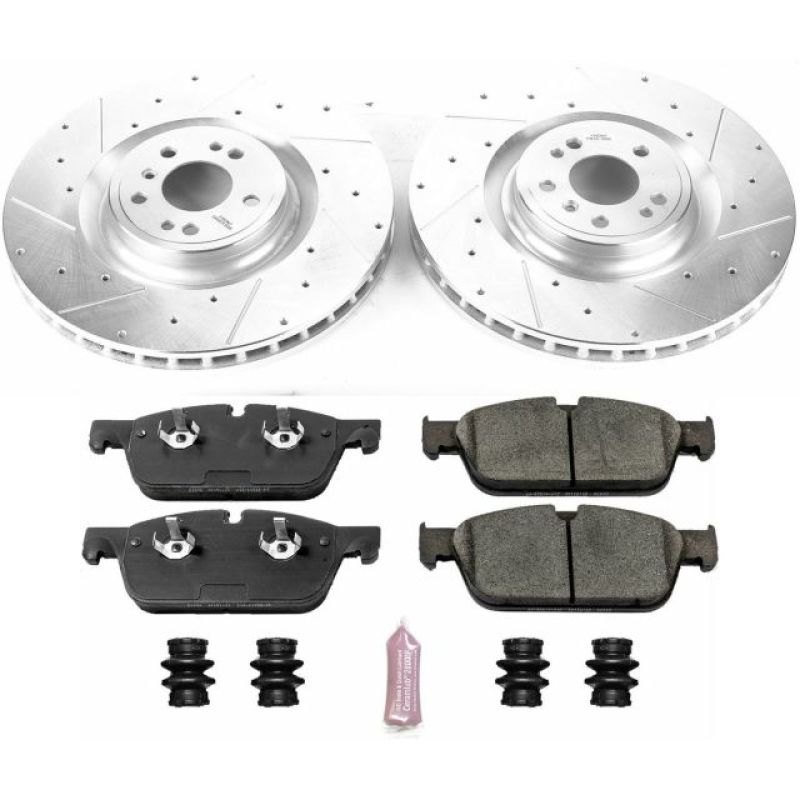 Picture of Power Stop 17-18 Mercedes-Benz GLS550 Front Z23 Evolution Brake Kit