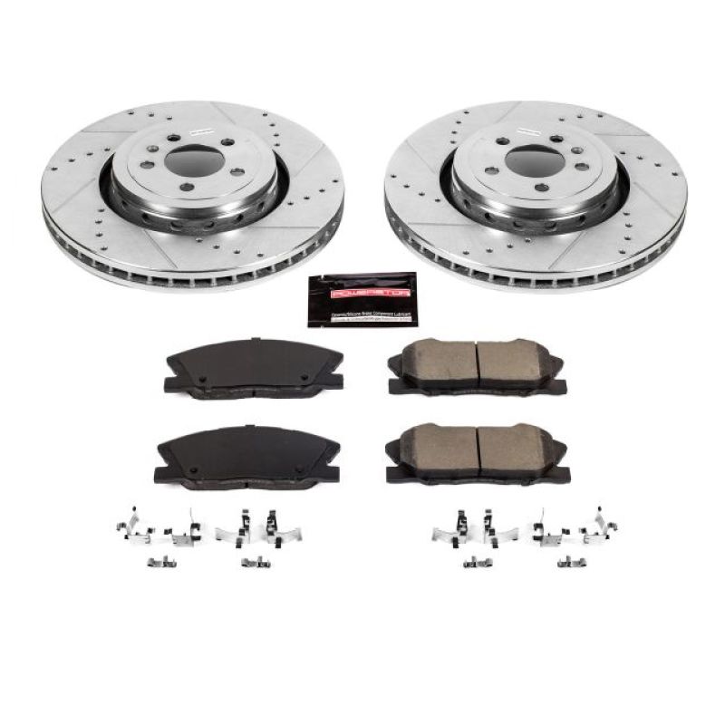 Picture of Power Stop 14-22 Dodge Charger Front Z23 Evolution Brake Kit