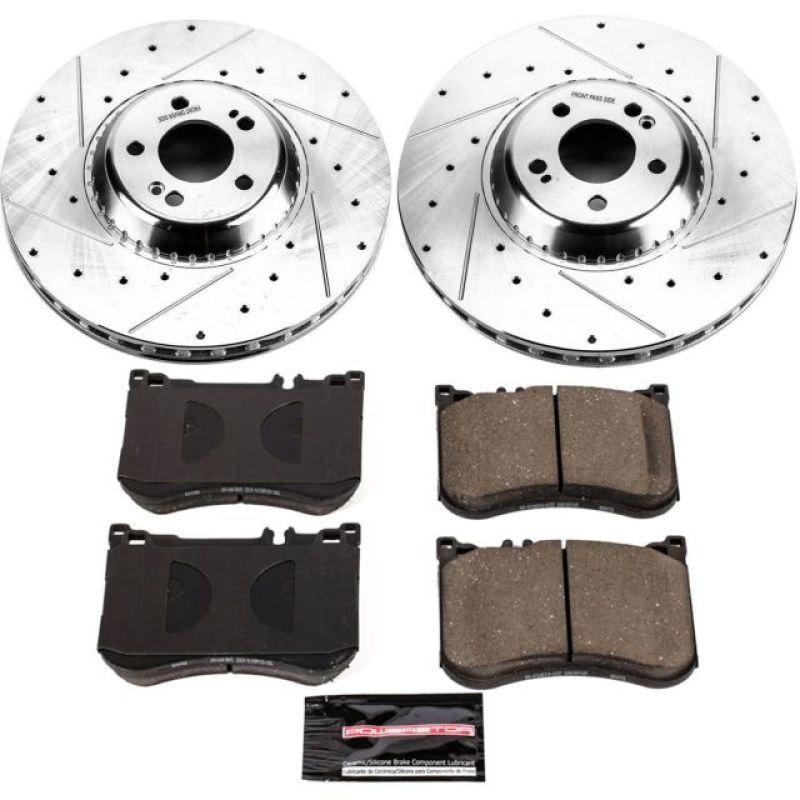 Picture of Power Stop 18-21 Mercedes-Benz S560 Front Z23 Evolution Brake Kit